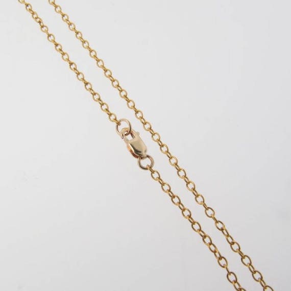 ⭐ 極美品 ✨K18ゴールド チェーンネックレス ロブスタークラスプ K18】ゴールド チェーンネックレスロブスタークラスプ付き