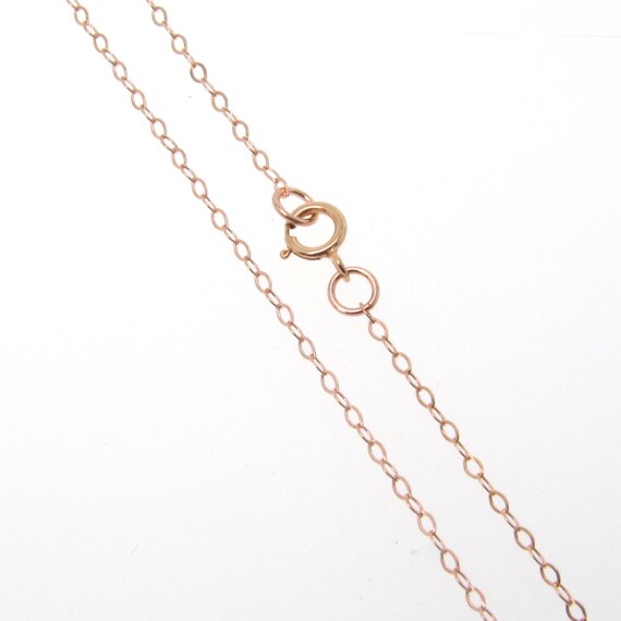 20 rose gold sale chain