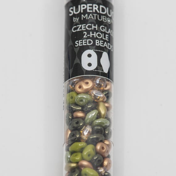 Rainforest Mix - SuperDuo, 2.5x5mm 22g Rainforest Mix - SuperDuo, 2.5x5mm 22g