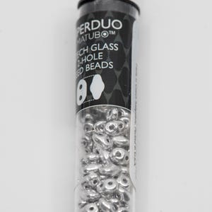 Matubo SuperDuo 2.5x5mm Full Labrador 22.5 Grams, The BeadSmith, Made In Czech Republic, T386