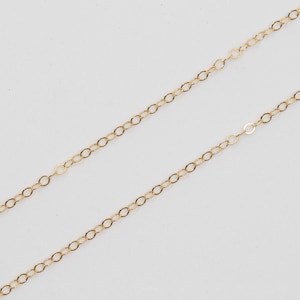 Cable Chain Necklace 14k Gold-filled - Made in the USA Cable Chain Necklace 14k Gold-filled - Made in the USA