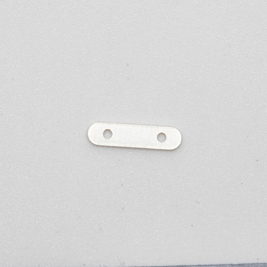 Ten Sterling Silver 2-row Divider Bar: 10x2.5mm Jewelry Component AS110 ...