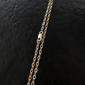 20 Inch 14K Gold Filled 2.3mm Cable Chain With Lobster Clasp, C6