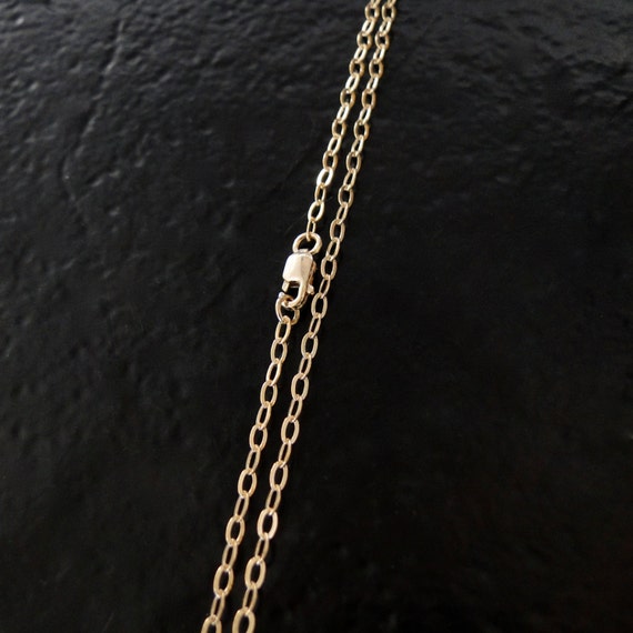 18 Inch 14K Gold Filled Cable Chain With Lobster Clasp, C6