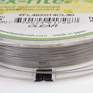 Wholesale BENECREAT 100m 0.3mm 7-Strand Tiger Tail Beading Wire