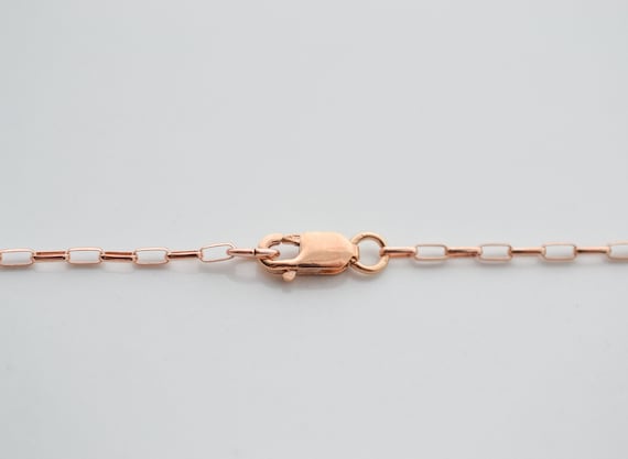 14K Rose Gold-filled Rolo Chain Necklace 14K Rose Gold-filled Rolo Chain Necklace