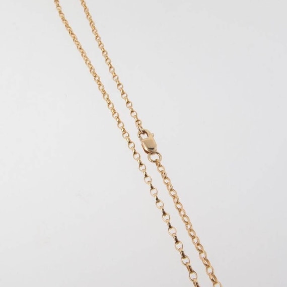 14K White Gold Box Chain Necklace 24 inch 1mm lobster claw clasp