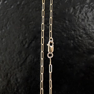 Any Length 14K Gold Filled 2x5mm Drawn Cable Necklace With Lobster Clasp, C7