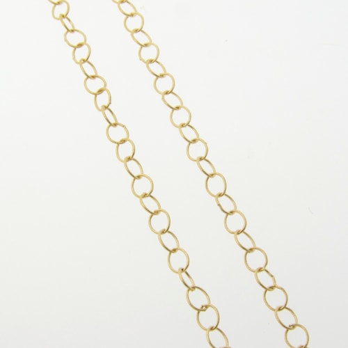 3 Feet 14K Gold Filled Cable Chain Custom Lengths Etsy