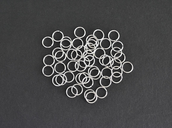 925 Sterling Silver Jump Rings 22 Gauge Ga - Ss Made in USA 3.5mm