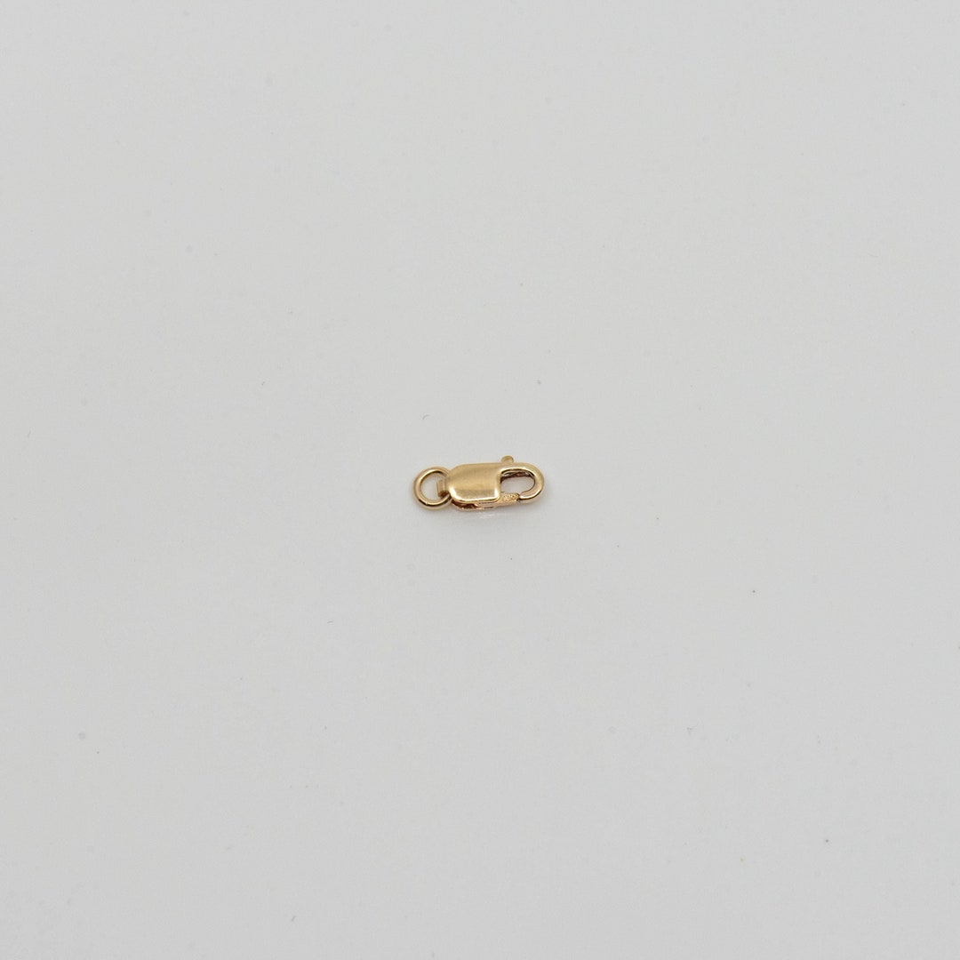 14K Gold Filled Lobster Clasps 3x8mm, Made in Italy, GF3 - Etsy