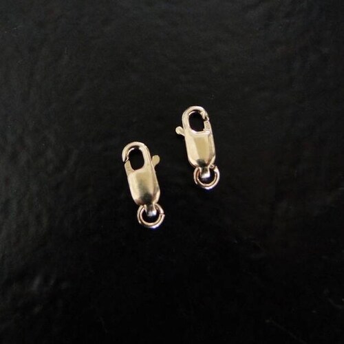 5 14K Gold Filled Lobster Clasps 3x8mm Made in Italy GF3 Etsy