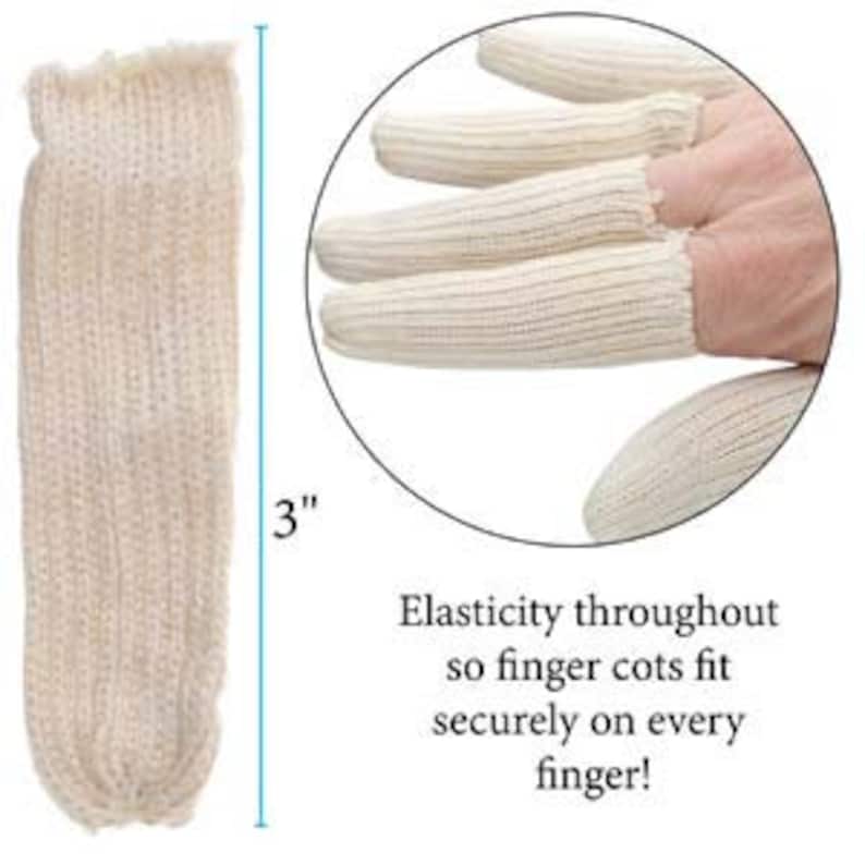 20 Cotton Finger Guards the Beadsmith T256 Etsy
