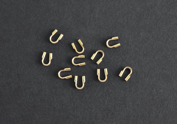 Gold Filled Wire Guardian 5mm With .031 Inch Hole, GC71