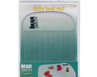 Clear Sticky Bead Mat 7.5 x 5.5 Inch, The Beadsmith, T98