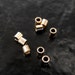 Gold Filled Crimp Beads 2x2mm, Made in China, GC87 