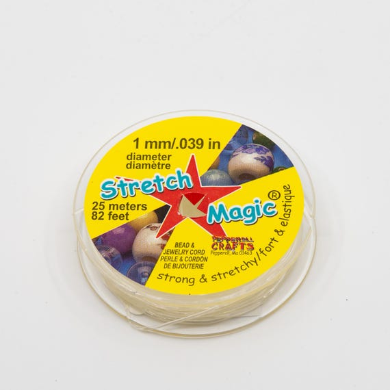 Stretch Magic Cord 1mm Clear 25 Meters, The Beadsmith, T265