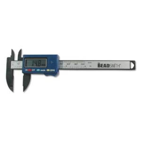 Digital Caliper 4 IN - 100MM/ Carbon Fiber, The Beadsmith, T36