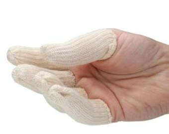 20 Cotton Finger Guards, the Beadsmith, T256 UK