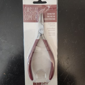 Flat Nose Plier Casual Comfort PVC Handle, The BeadSmith, T6