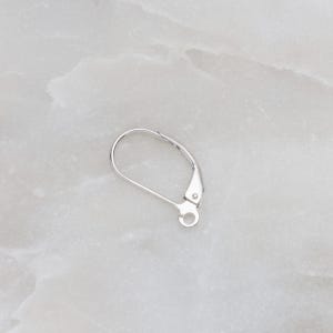 Sterling Silver Lever Backs, SC2