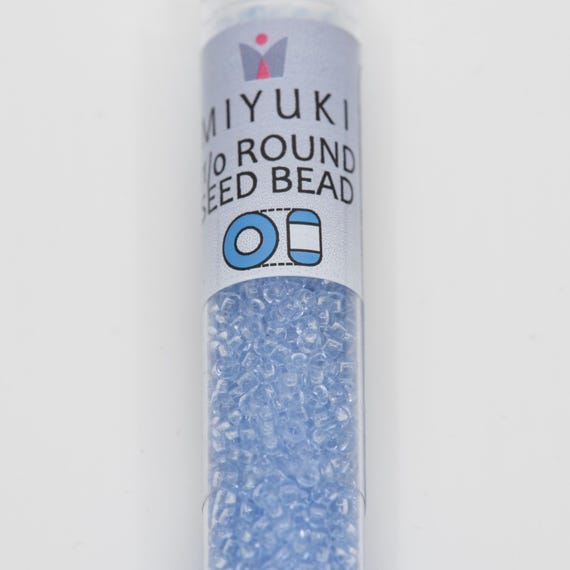 Miyuki 11/0 Round Beads Cornflower Blue 24 Grams, the