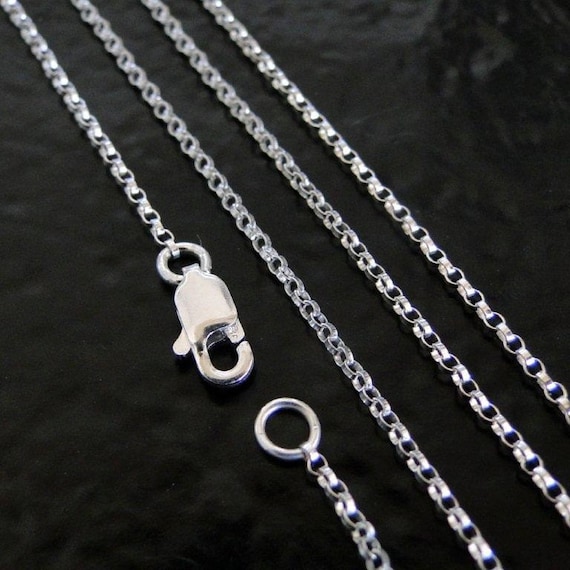 17 inch silver chain deals