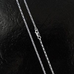 Any Length Sterling Silver Oval Rolo Chain 2.6x1.8mm Necklace With Lobster Clasp, C59