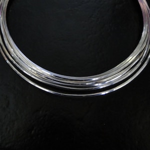 Sterling Silver Square Soft Wire - 18, 20, 21, 24 gauge, Made in USA