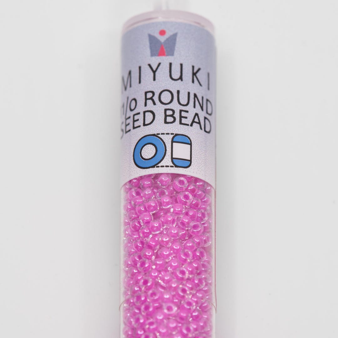11-4302, Miyuki 22g Luminous Hot Magenta 11-4302, Miyuki 22g Luminous Hot Magenta