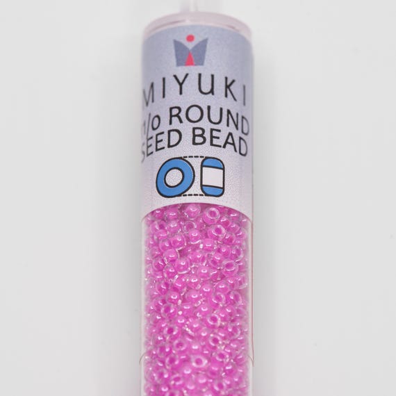 11-4302, Miyuki 22g Luminous Hot Magenta 11-4302, Miyuki 22g Luminous Hot Magenta