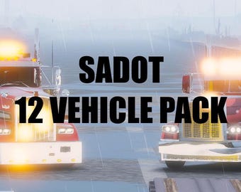 FiveM Ready] SADOT 12 Fahrzeug-Pack [W&Y]