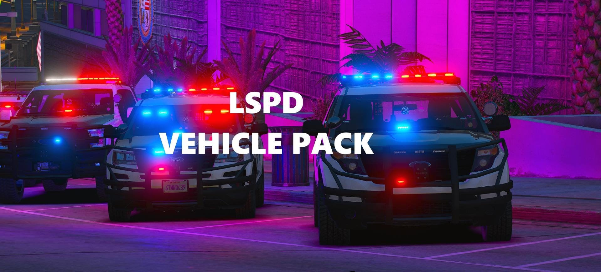 Los Santos Police 8 Vehicle Pack [FiveM] [R&B]
