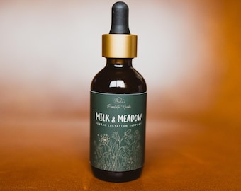 Milk & Meadow - Organische Kräuterlaktation Unterstützung für die Milchversorgung - 2 oz.