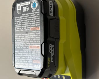 Ryobi PCG002 Charger Wall Mount: 3-Pack 18V ONE+ Tool Organizer