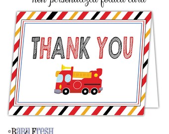 Fireman Thank You | Etsy