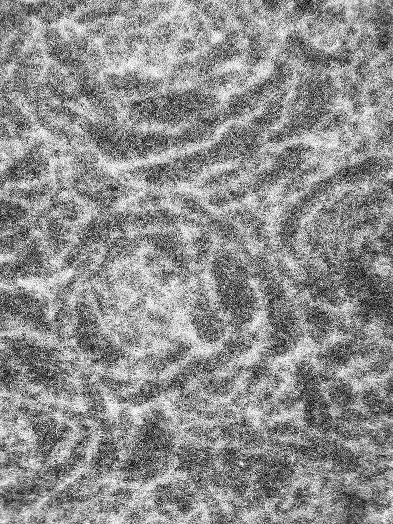 Chauffe-bras gris en laine biologique image 4