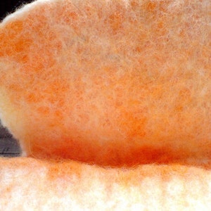 Felted Apricot Makeup Bag image 3