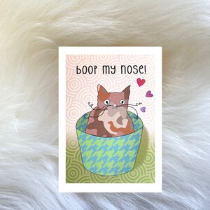 Love Card With Cat, Cards for Lovers, With Envelope image 10