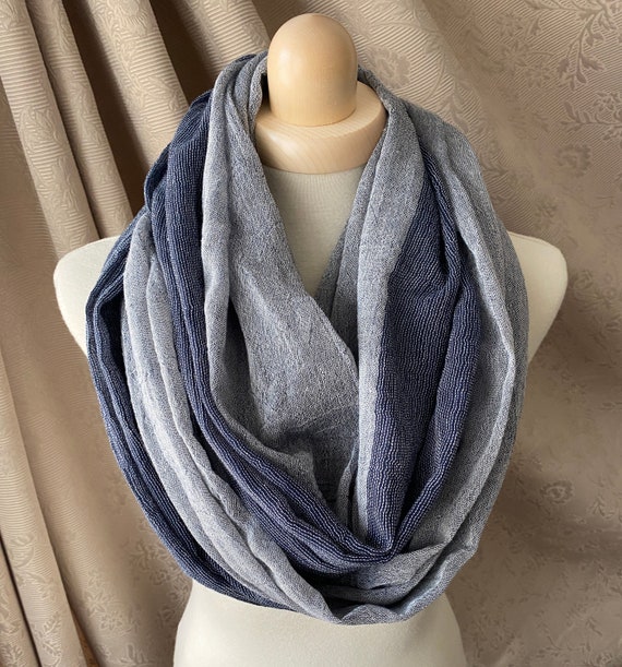 Sciarpa Tubolare A Righe Con Logo Crest, Giallo-rossa