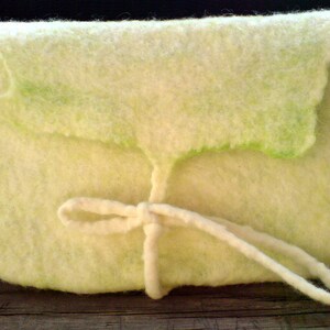 Felted Apricot Makeup Bag 画像 5