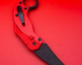 マグネット式デテント付きカラムビット フィジェットトイ - ハープーンタロンブレード