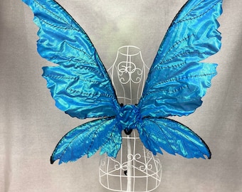 Blue Fairy Wings Etsy