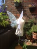 Fairy Wings, Tinkerbell style, white, iridescent, small, children size 