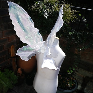 Medium White Tinkerbell Style Fairy Wings