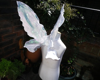 Medium White Tinkerbell Style Fairy Wings