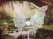 Fairy Wings White  Realistic Shimmery Iridescent Butterfly 