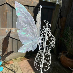 iridescent smaller Elfling style wings also available in gold