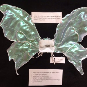 Real White Butterfly Fairy Wings image 4