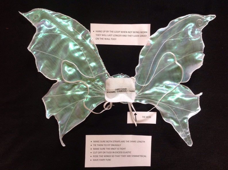 Real White Butterfly Fairy Wings image 4